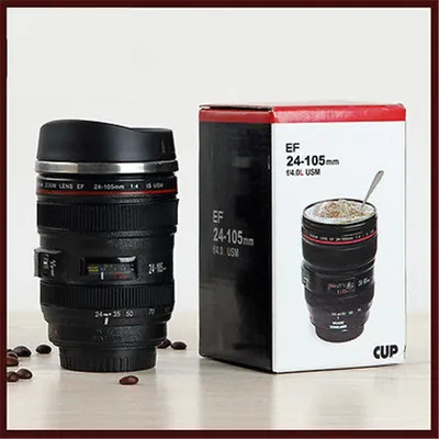 Stainless Steel Camera Lens Cup Stainless Steel Camera Lens Cup