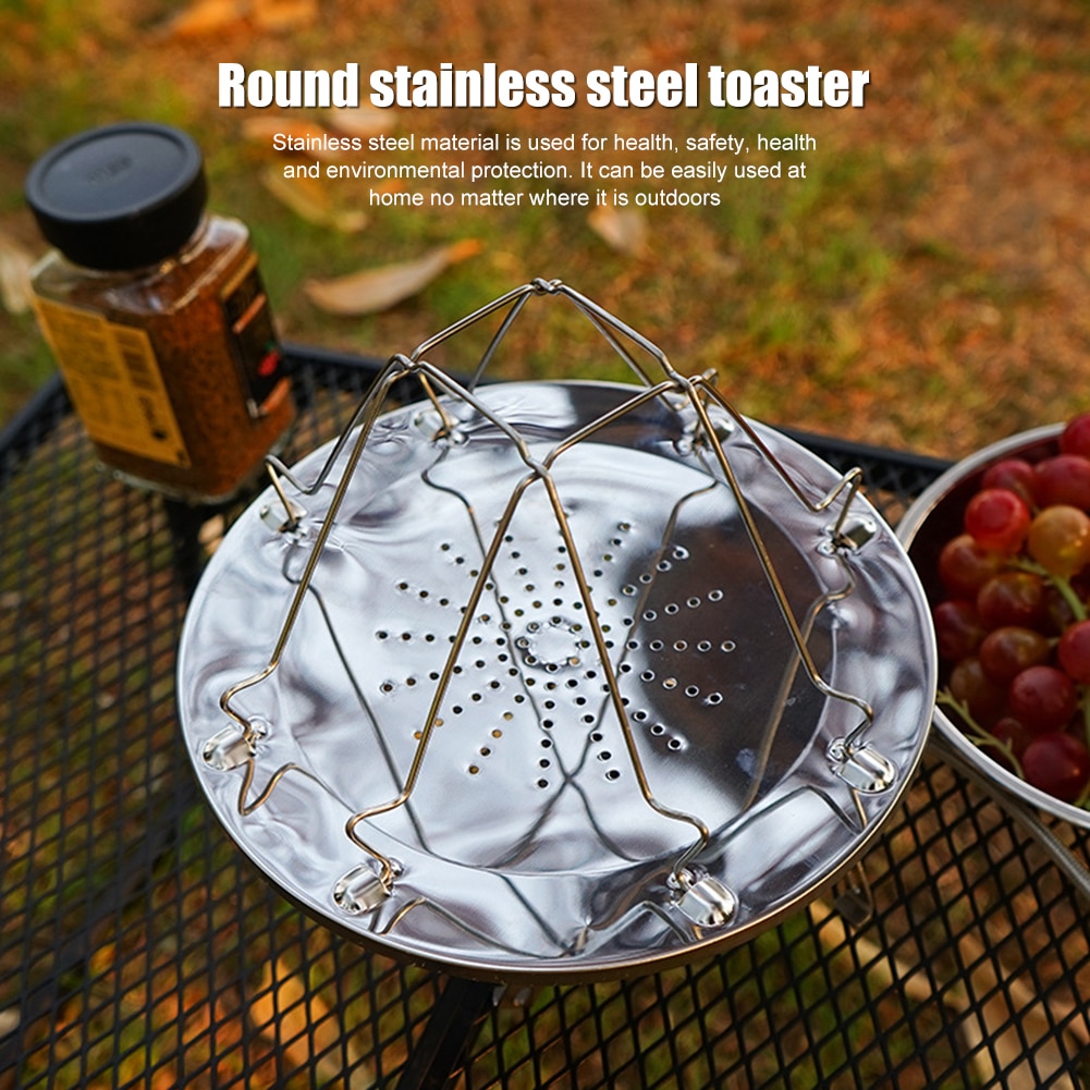 Stainless Steel Camping Toaster Rack Stainless Steel Camping Toaster Rack