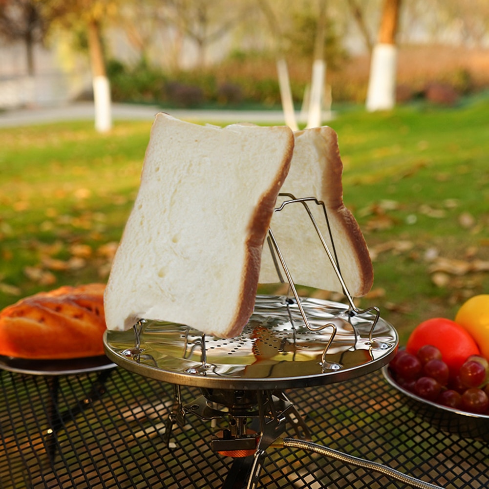 Stainless Steel Camping Toaster Rack Stainless Steel Camping Toaster Rack