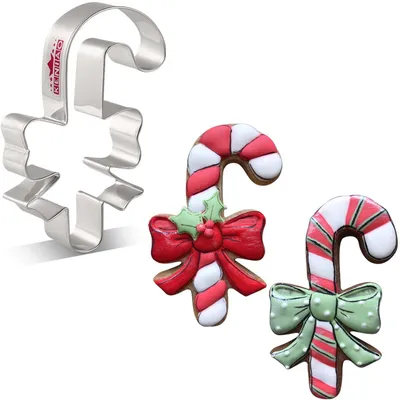 Stainless Steel Candy Cane Cookie Cutter