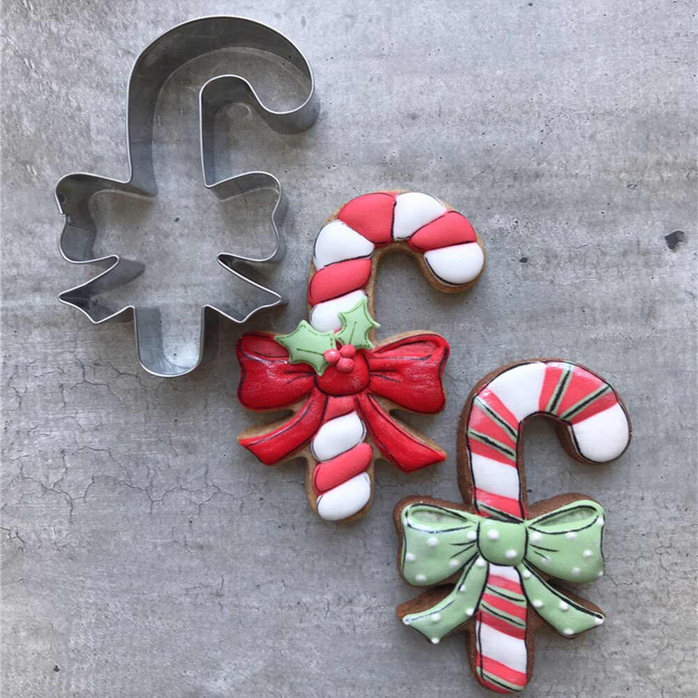 Stainless Steel Candy Cane Cookie Cutter