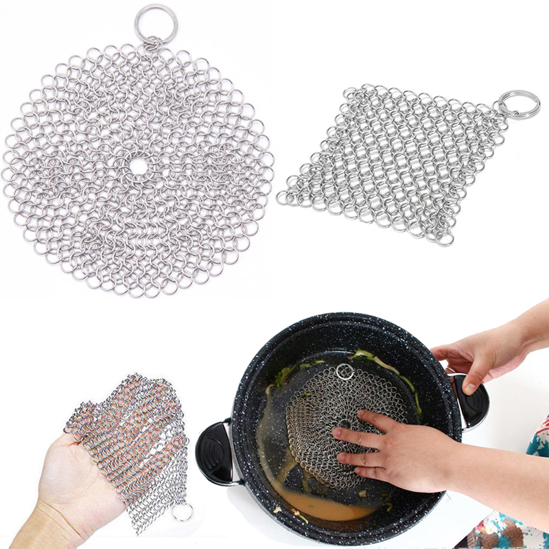 Stainless Steel Chainmail Scrubber
