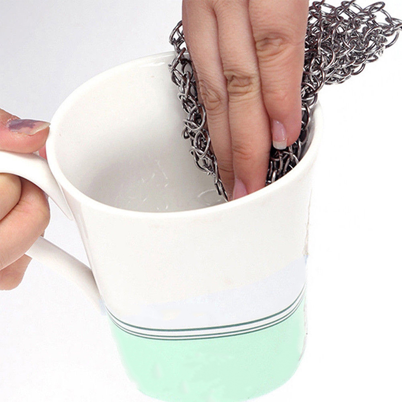 Stainless Steel Chainmail Scrubber
