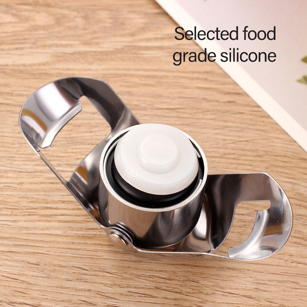 Stainless Steel Champagne Bottle Stopper (3 pcs) Stainless Steel Champagne Bottle Stopper (3 pcs)