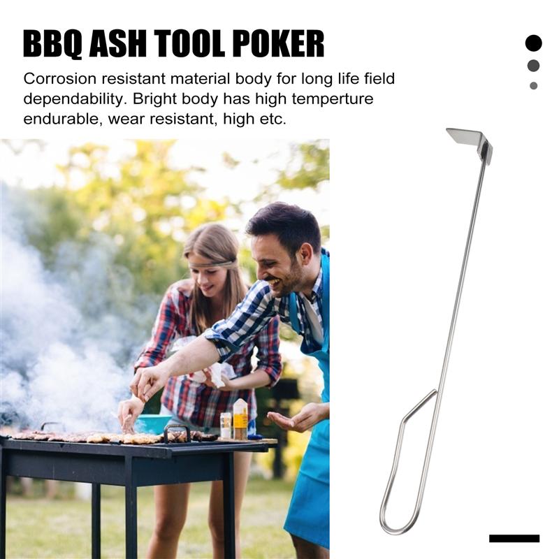 Stainless Steel Charcoal Rake