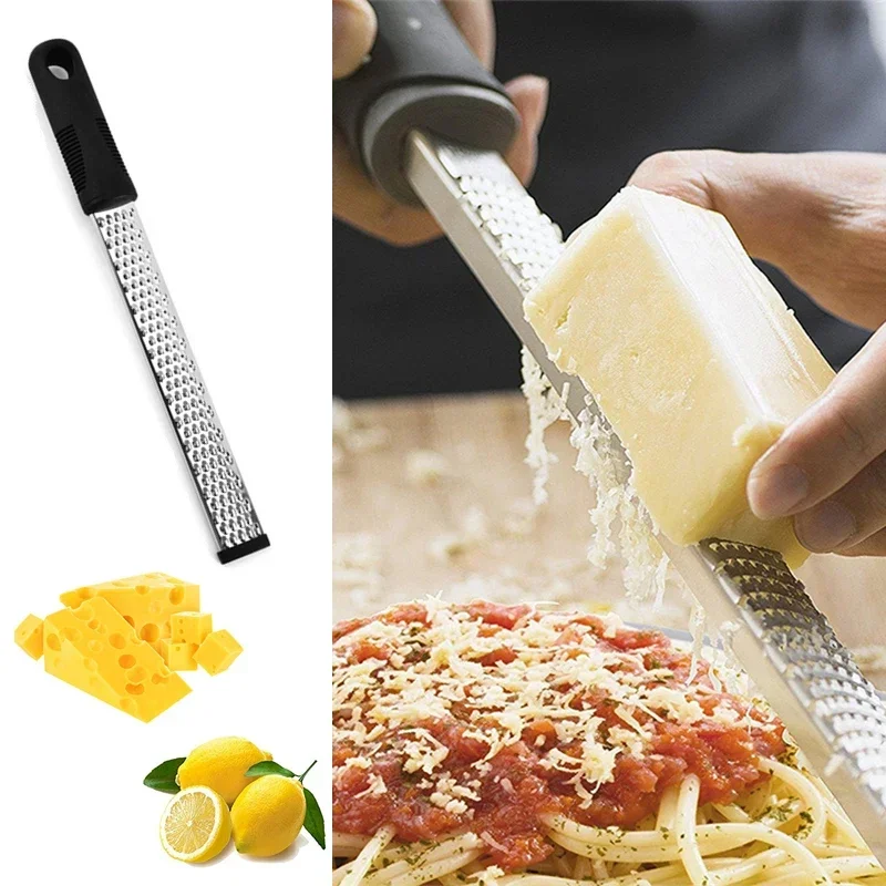 Stainless Steel Cheese Grater Slicer Lemon Zester Chocolate Chopper Fruit Peeler Planer Vegetables Cutter Kitchen