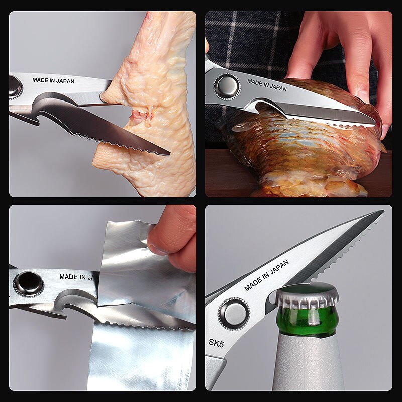 Stainless Steel Chicken Shears Kitchen Scissors