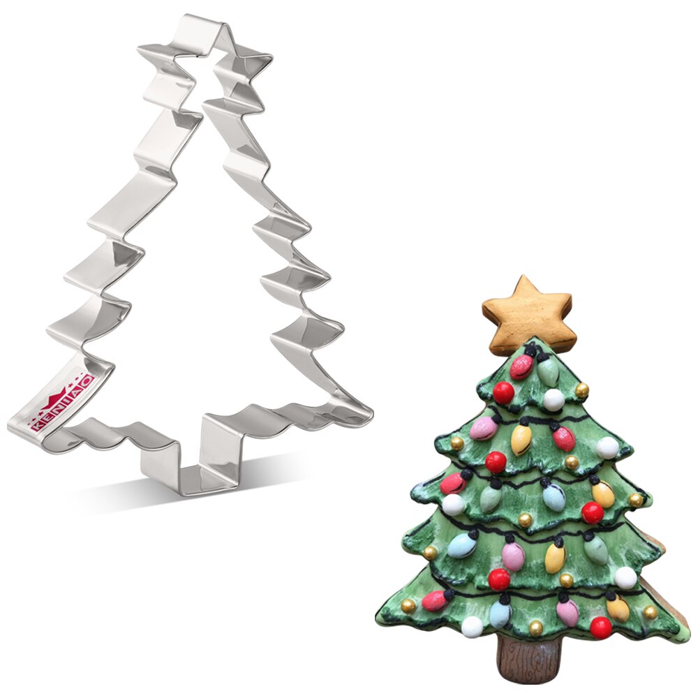 Stainless Steel Christmas Tree Cookie Cutter