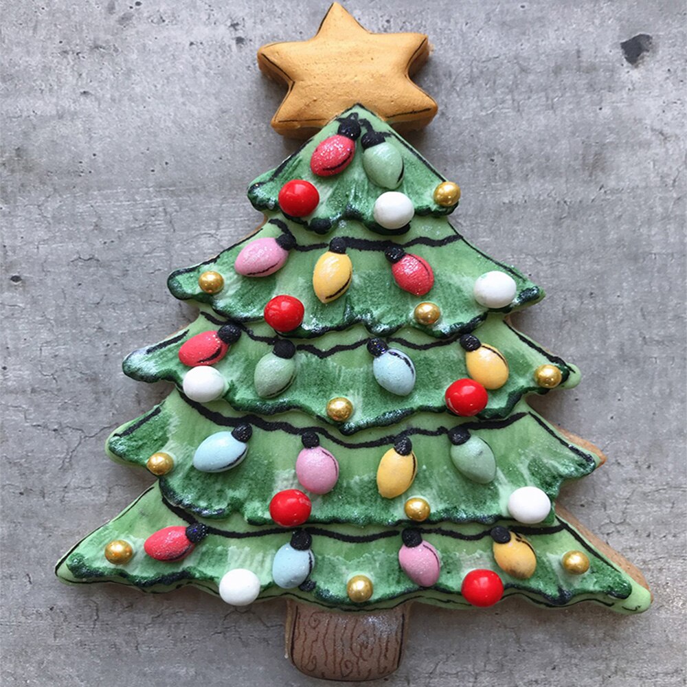Stainless Steel Christmas Tree Cookie Cutter Stainless Steel Christmas Tree Cookie Cutter