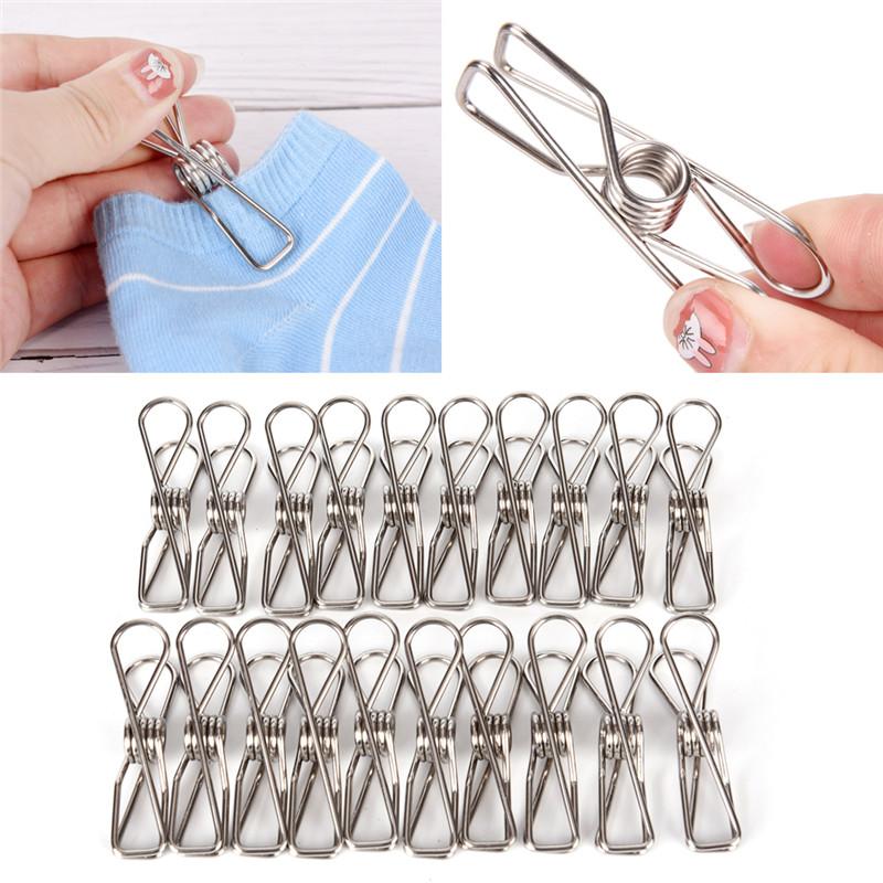 Stainless Steel Clothesline Pins (20 pcs) Stainless Steel Clothesline Pins (20 pcs)