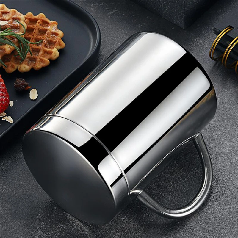 Stainless Steel Coffee Mug with Lid