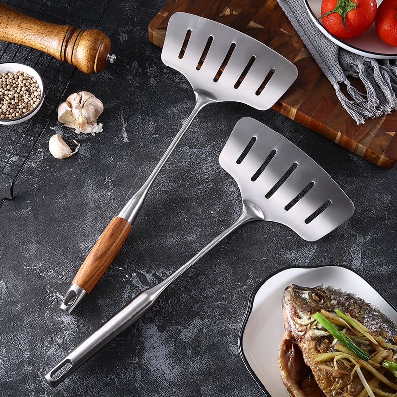 Stainless Steel Cooking Wide Spatula
