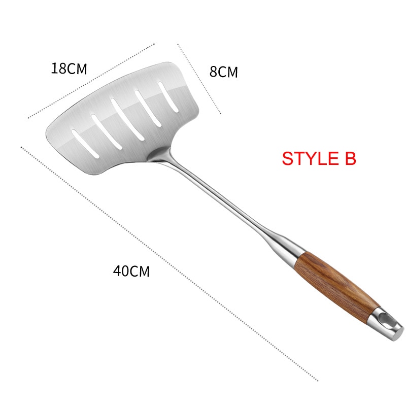 Stainless Steel Cooking Wide Spatula