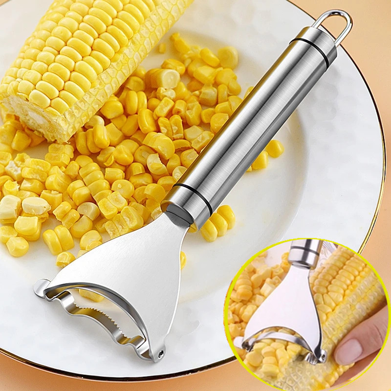 Stainless Steel Corn Cob Cutter Tool