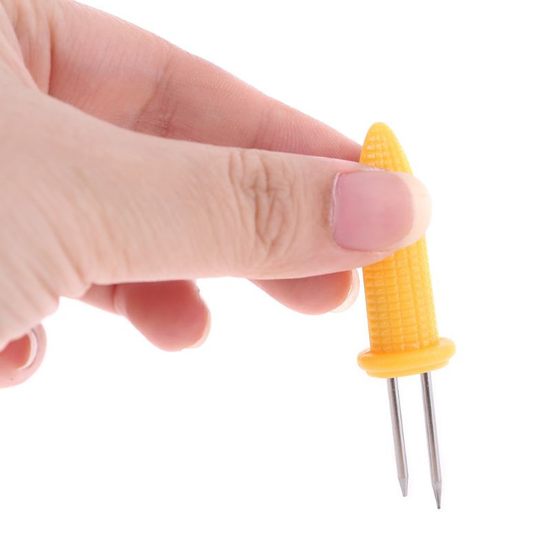 Stainless Steel Corn on the Cob Forks (10Pcs)
