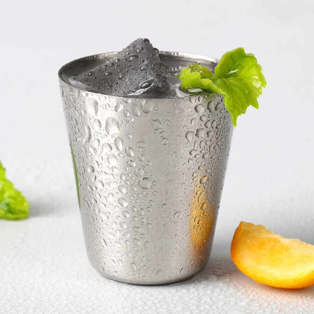Stainless Steel Cups Set Outdoor Practical Travel Stainless Steel Cups Mini Set Glasses For Whisky Wine With Case Stainless Steel Cups Set Outdoor Practical Travel Stainless Steel Cups Mini Set Glasses For Whisky Wine With Case