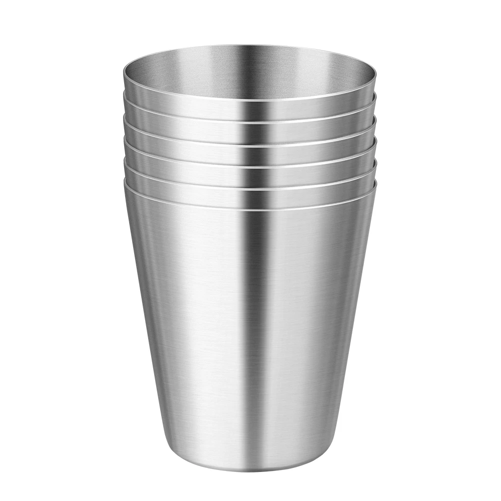 Stainless Steel Cups Set Outdoor Practical Travel Stainless Steel Cups Mini Set Glasses For Whisky Wine With Case Stainless Steel Cups Set Outdoor Practical Travel Stainless Steel Cups Mini Set Glasses For Whisky Wine With Case