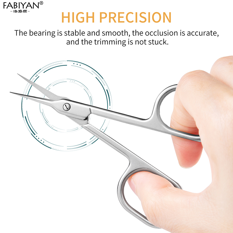 Stainless Steel Curved Cuticle Scissors Stainless Steel Curved Cuticle Scissors