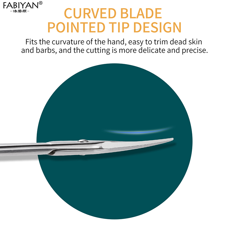 Stainless Steel Curved Cuticle Scissors Stainless Steel Curved Cuticle Scissors