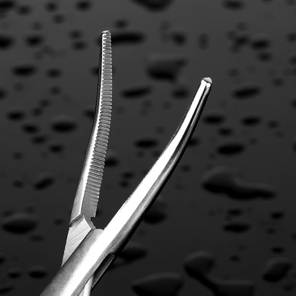 Stainless Steel Curved Fishing Forceps Stainless Steel Curved Fishing Forceps