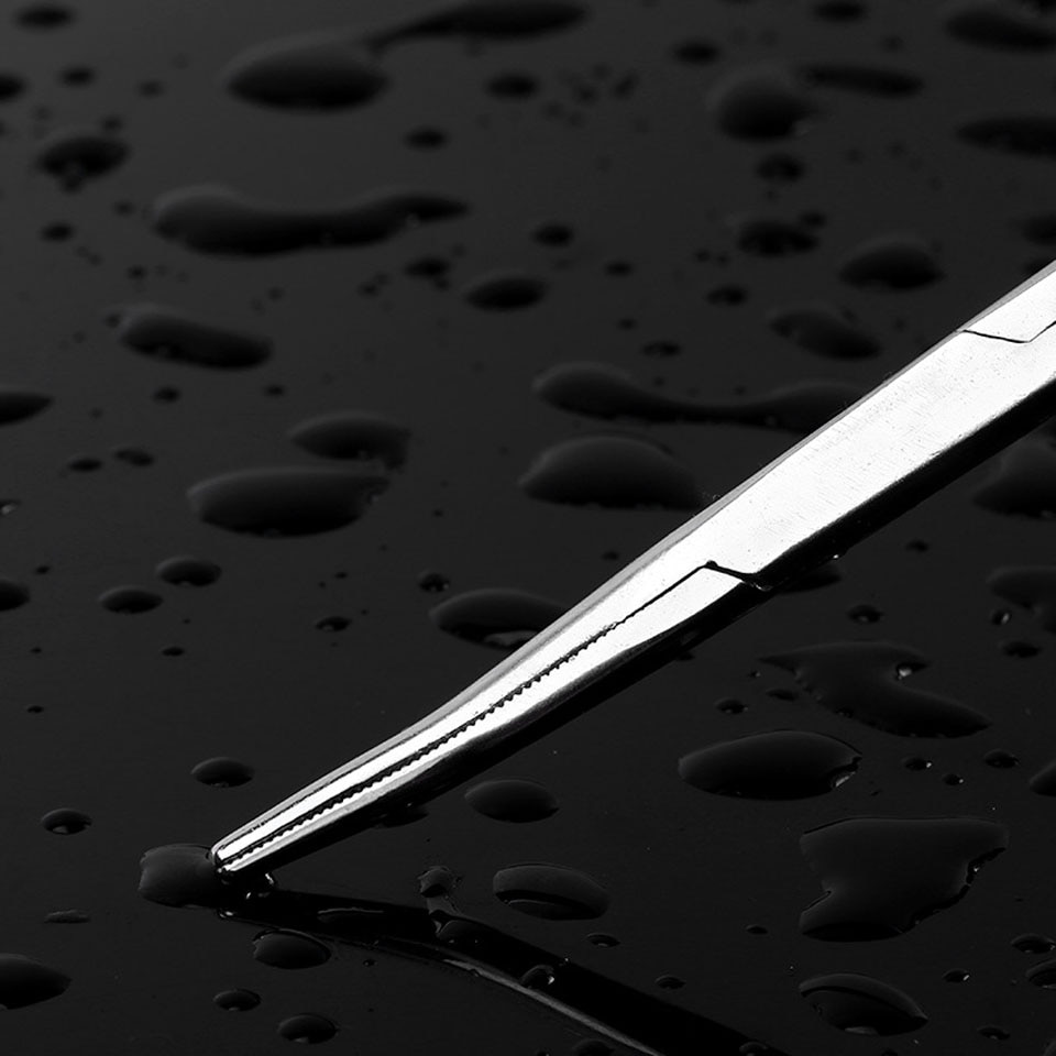 Stainless Steel Curved Fishing Forceps Stainless Steel Curved Fishing Forceps