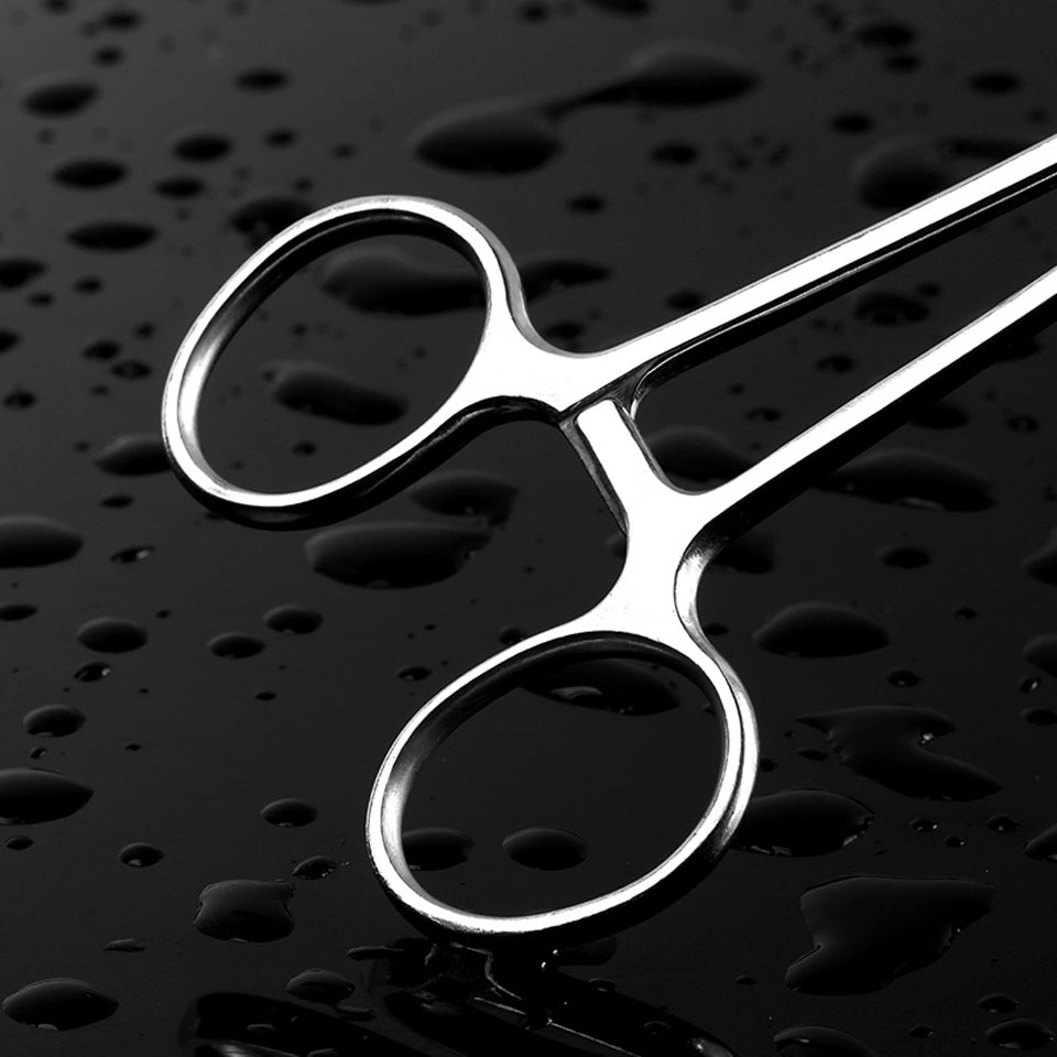Stainless Steel Curved Fishing Forceps Stainless Steel Curved Fishing Forceps