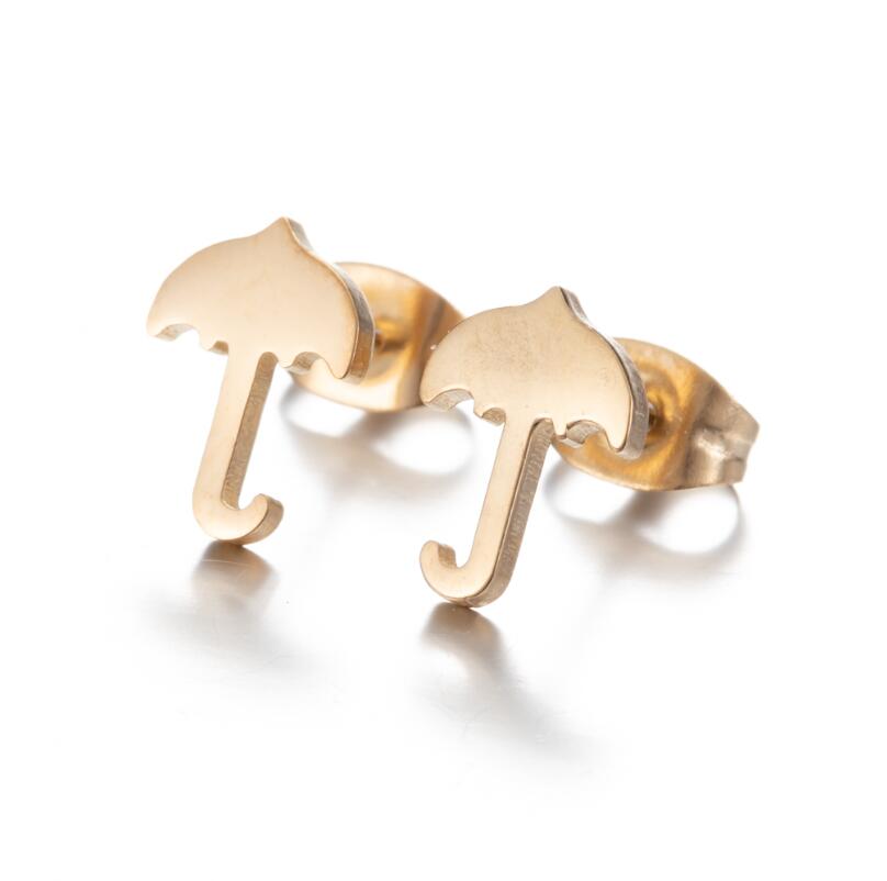 Stainless Steel Cute Umbrella Earrings Stainless Steel Cute Umbrella Earrings
