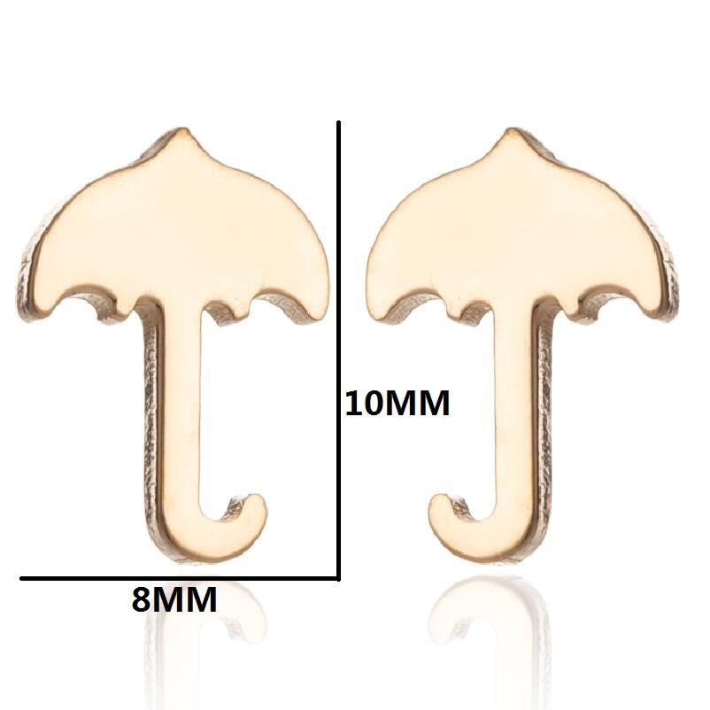Stainless Steel Cute Umbrella Earrings Stainless Steel Cute Umbrella Earrings
