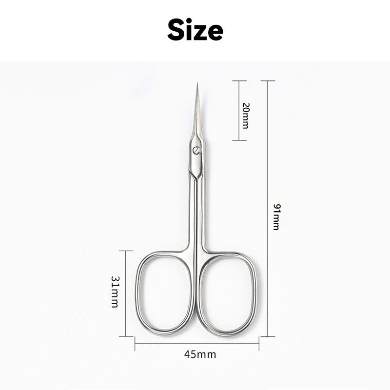 Stainless Steel Cuticle Nail Scissors Stainless Steel Cuticle Nail Scissors
