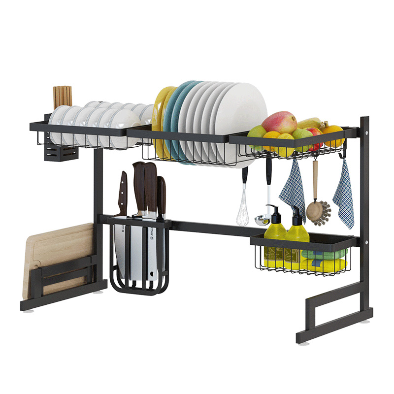Stainless Steel Dish Rack Kitchen Organizer