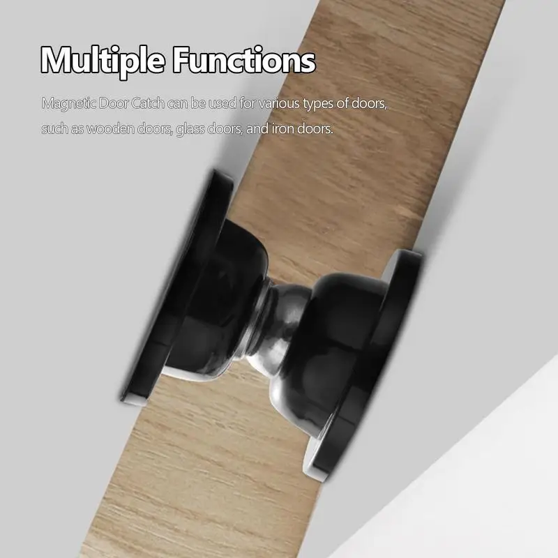 Stainless Steel Door Stop Magnetic Door Stopper Holder Anti Collision Windproof Doorstop Free-punch Door Suction Stainless Steel Door Stop Magnetic Door Stopper Holder Anti Collision Windproof Doorstop Free-punch Door Suction