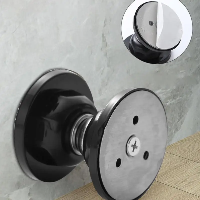 Stainless Steel Door Stop Magnetic Door Stopper Holder Anti Collision Windproof Doorstop Free-punch Door Suction Stainless Steel Door Stop Magnetic Door Stopper Holder Anti Collision Windproof Doorstop Free-punch Door Suction