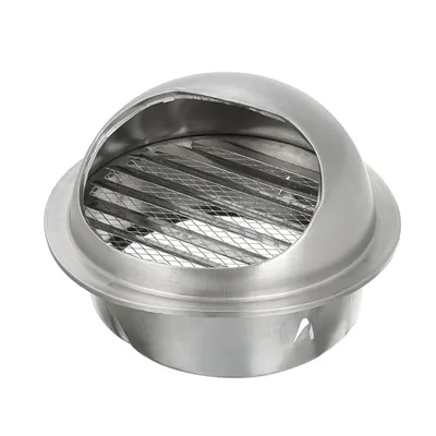 Stainless Steel Ducting Ventilation Exhaust Grille Cover for Wall Ceiling Anti-bird And Rat Prevent Air Vent Heating