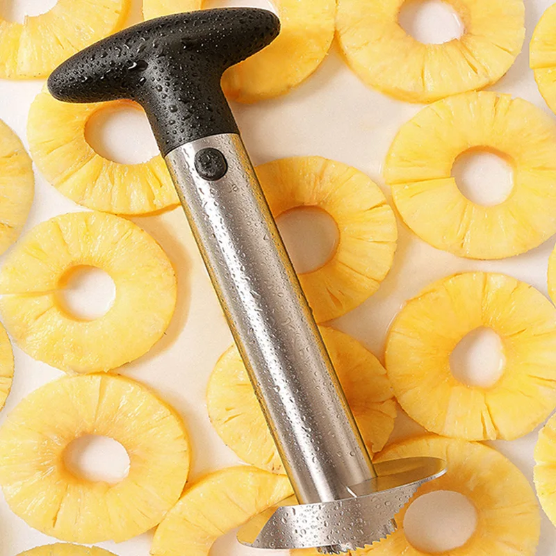 Stainless Steel Easy To Use Pineapple Peeler Accessories Pineapple Slicers Fruit Knife Cutter Corer Slicer Kitchen Tools Stainless Steel Easy To Use Pineapple Peeler Accessories Pineapple Slicers Fruit Knife Cutter Corer Slicer Kitchen Tools