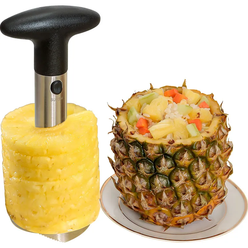 Stainless Steel Easy To Use Pineapple Peeler Accessories Pineapple Slicers Fruit Knife Cutter Corer Slicer Kitchen Tools Stainless Steel Easy To Use Pineapple Peeler Accessories Pineapple Slicers Fruit Knife Cutter Corer Slicer Kitchen Tools