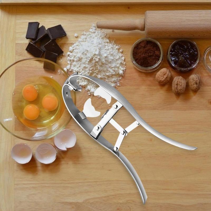 Stainless Steel Egg Breaker Tool