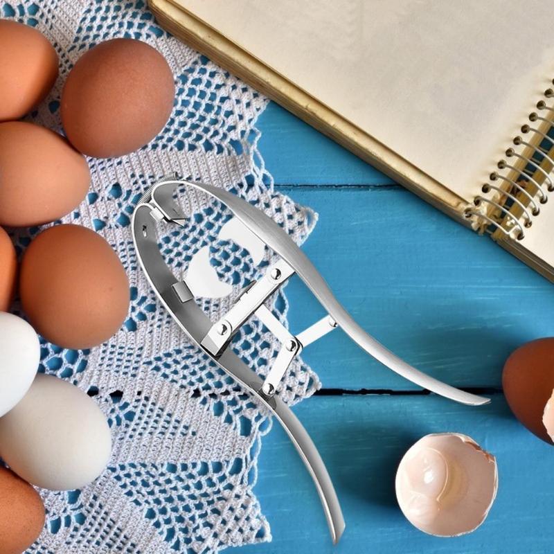 Stainless Steel Egg Breaker Tool