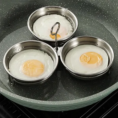 Stainless Steel Egg Poacher Cups