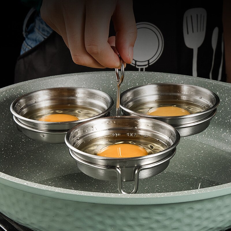 Stainless Steel Egg Poacher Cups