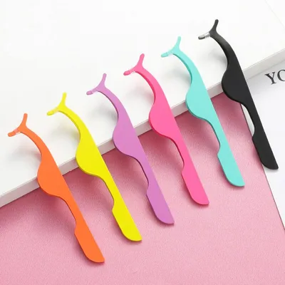 Stainless Steel False Eyelash Tweezers Stainless Steel False Eyelash Tweezers