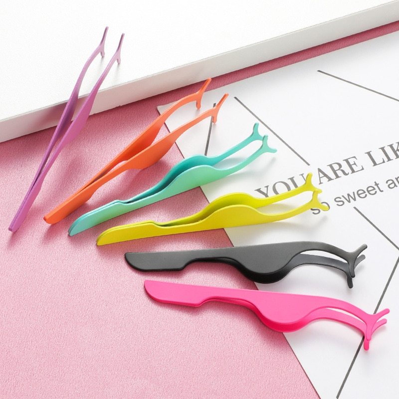 Stainless Steel False Eyelash Tweezers Stainless Steel False Eyelash Tweezers