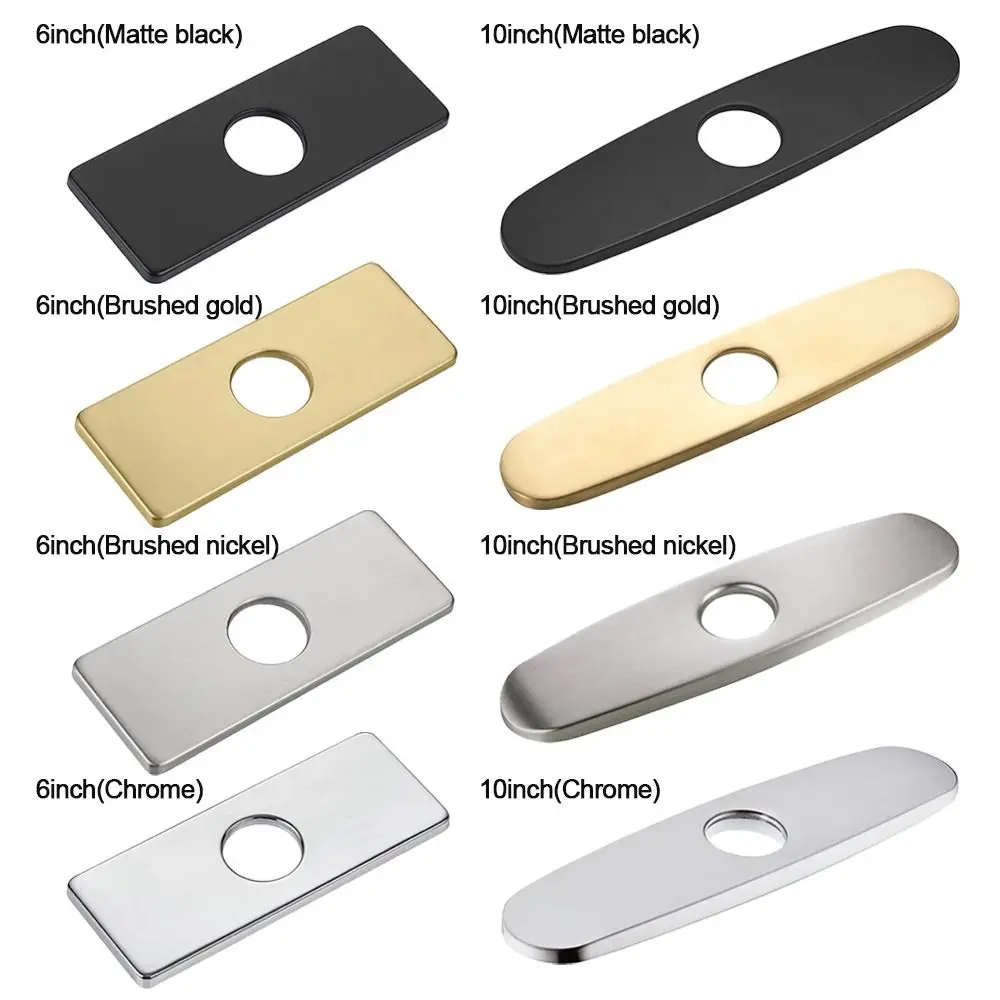 Stainless Steel Faucet Hole Cover Plate Stainless Steel Faucet Hole Cover Plate