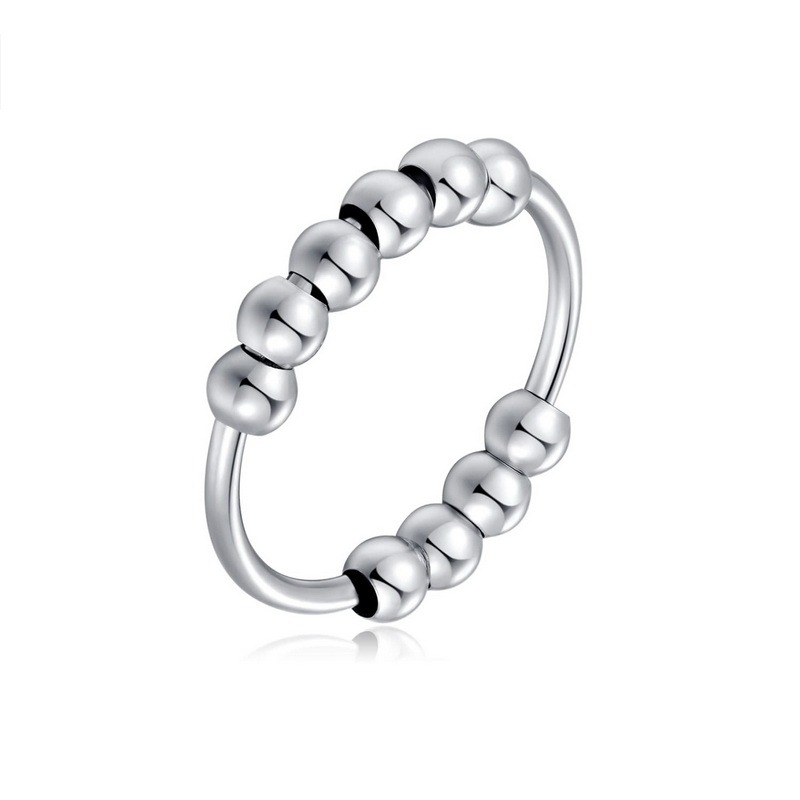 Stainless Steel Fidget Anxiety Ring