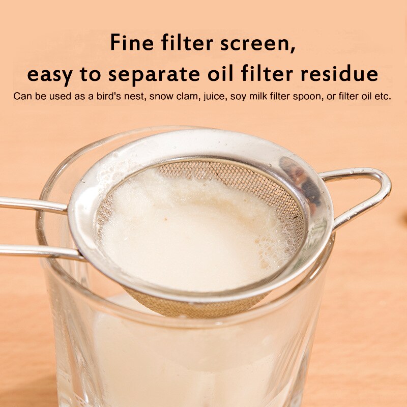 Stainless Steel Fine Sieve Strainer Stainless Steel Fine Sieve Strainer