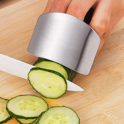Stainless Steel Finger Protector for Chopping Kitchen Tool