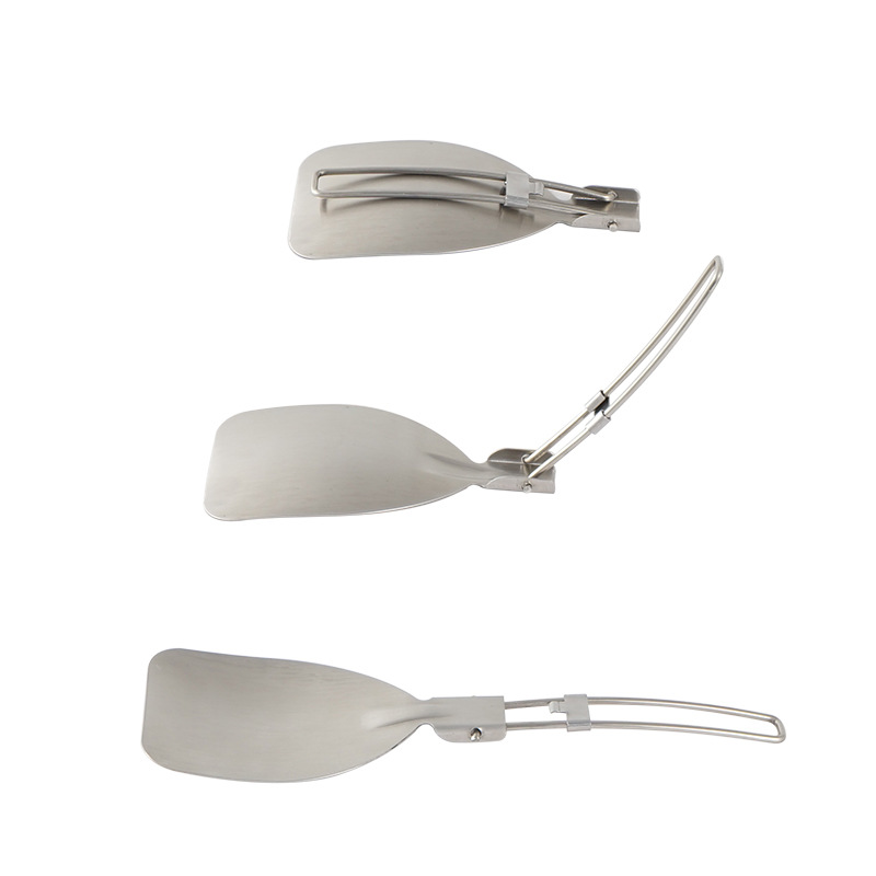 Stainless Steel Folding Camping Spatula