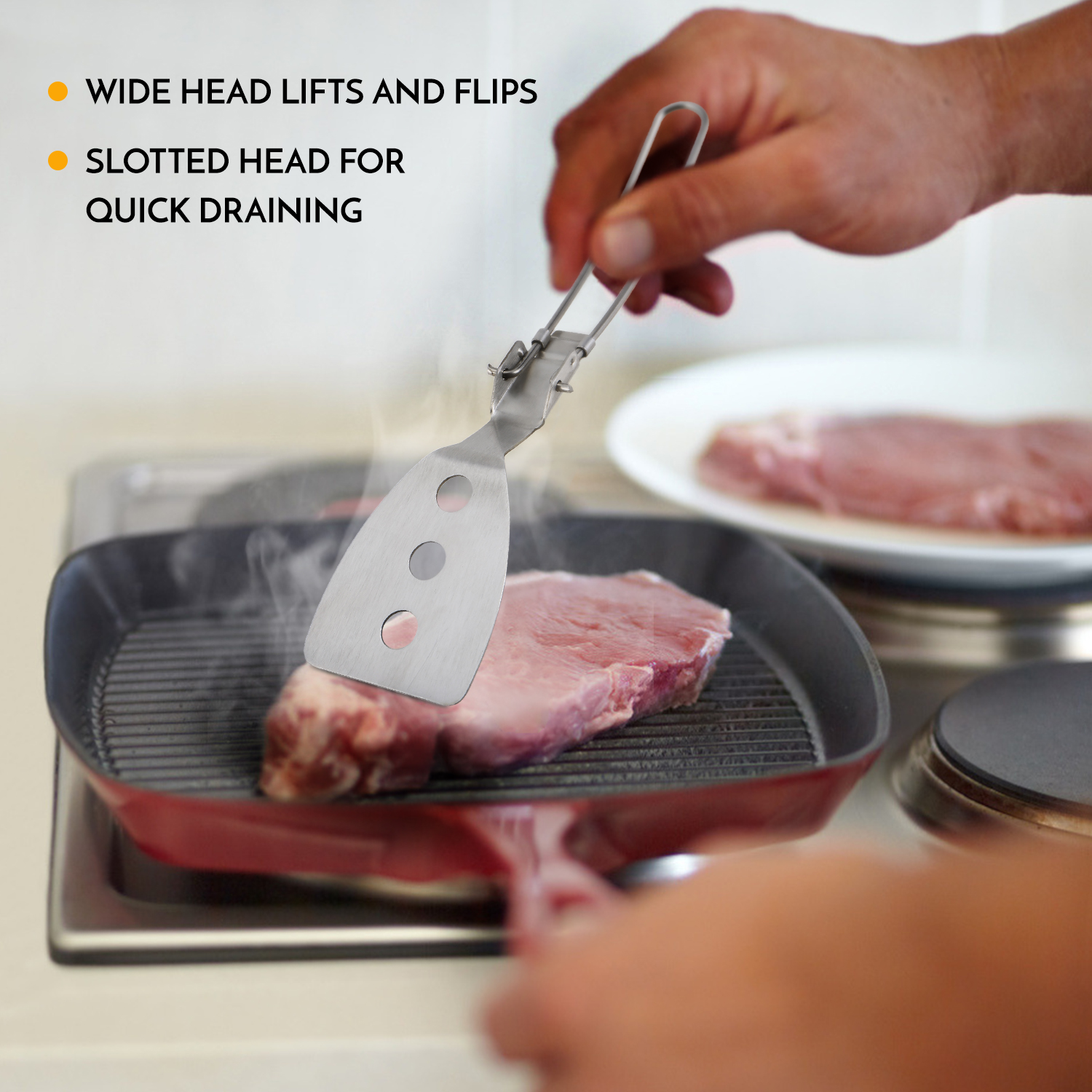 Stainless Steel Folding Spatula Stainless Steel Folding Spatula