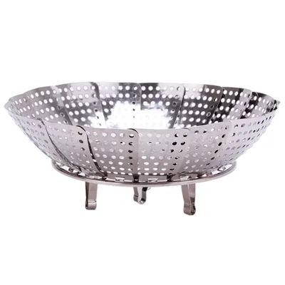 Stainless Steel Folding Steamer Basket