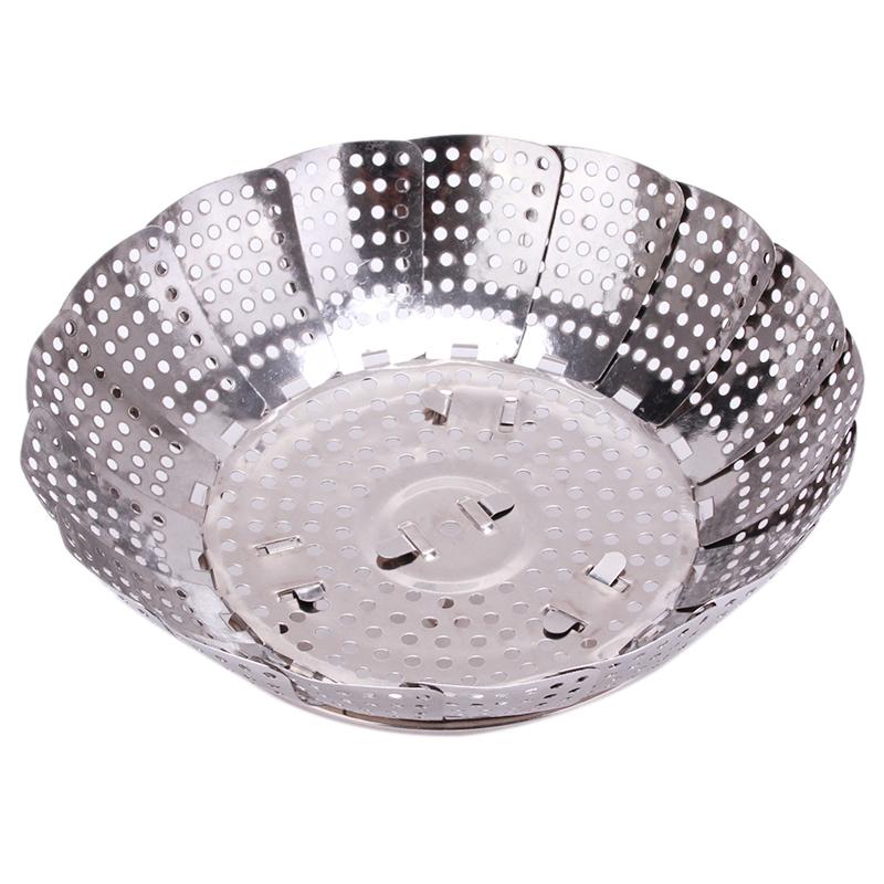 Stainless Steel Folding Steamer Basket