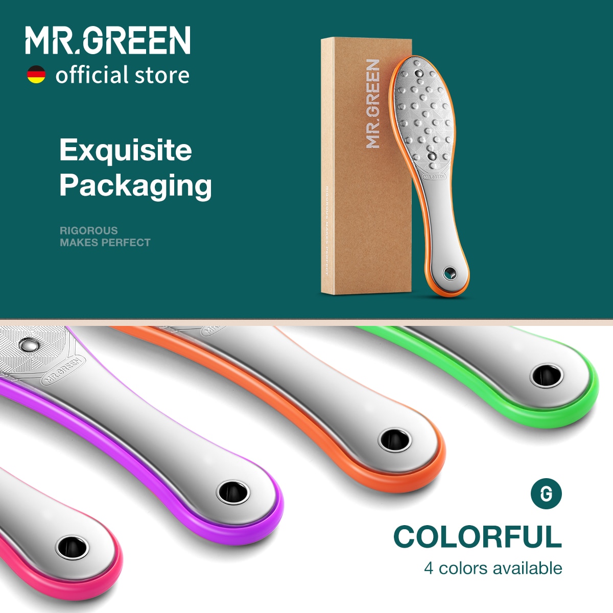 Stainless Steel Foot File Skin Care Tool
